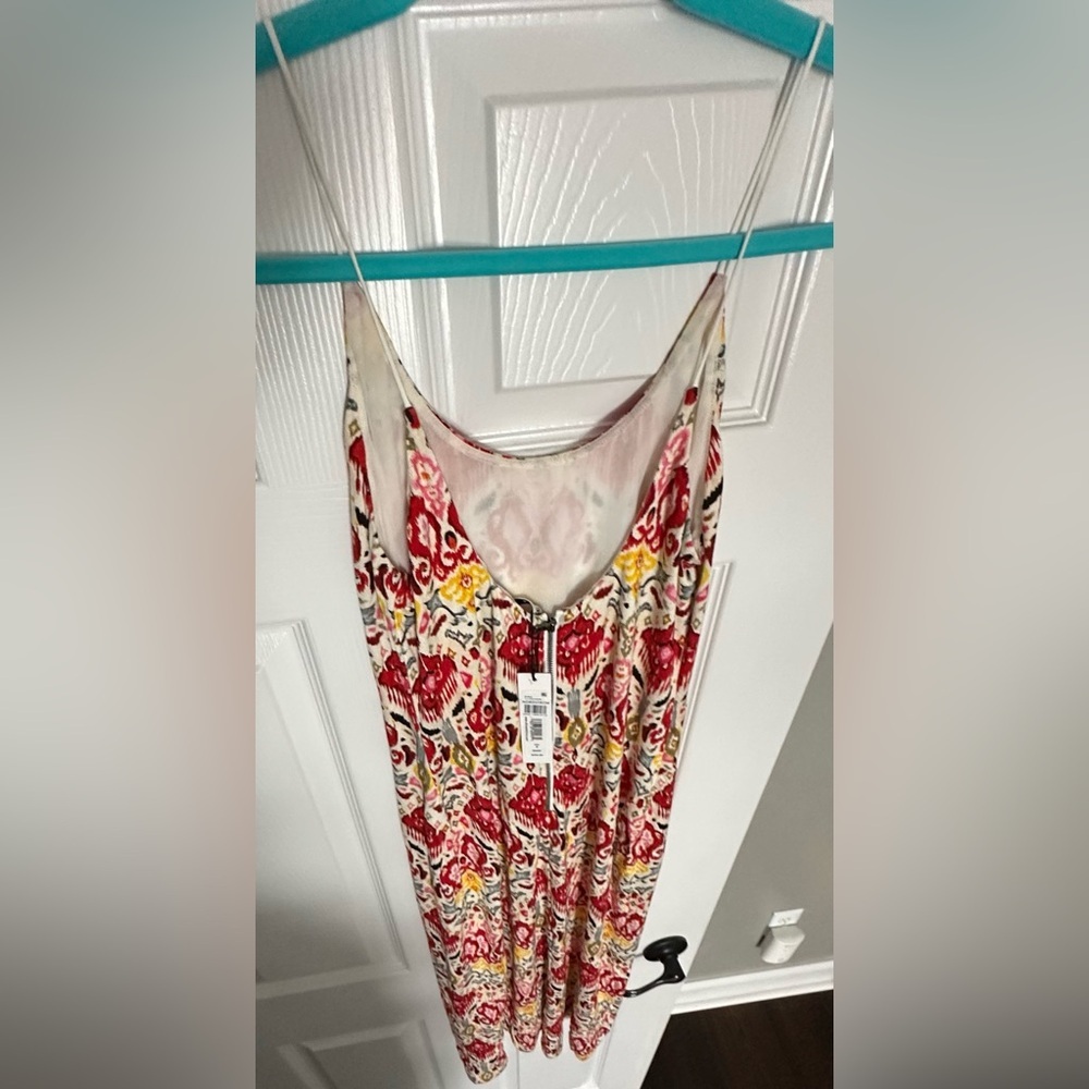 Alice+Olivia Delora Silk Blend Midi Dress NWT Strappy Printed Size 6–Ret. $425 - Picture 8 of 13